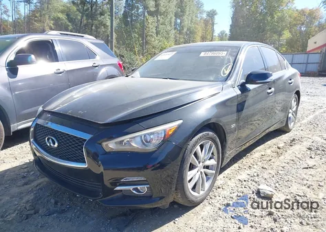 2017 Infiniti Q50 3.0T Premium from USA, damaged, VIN JN1EV7AP2HM738370